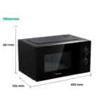 Microonde Hisense H20MOBP1 Nero 700 W 20 L - immagine 8
