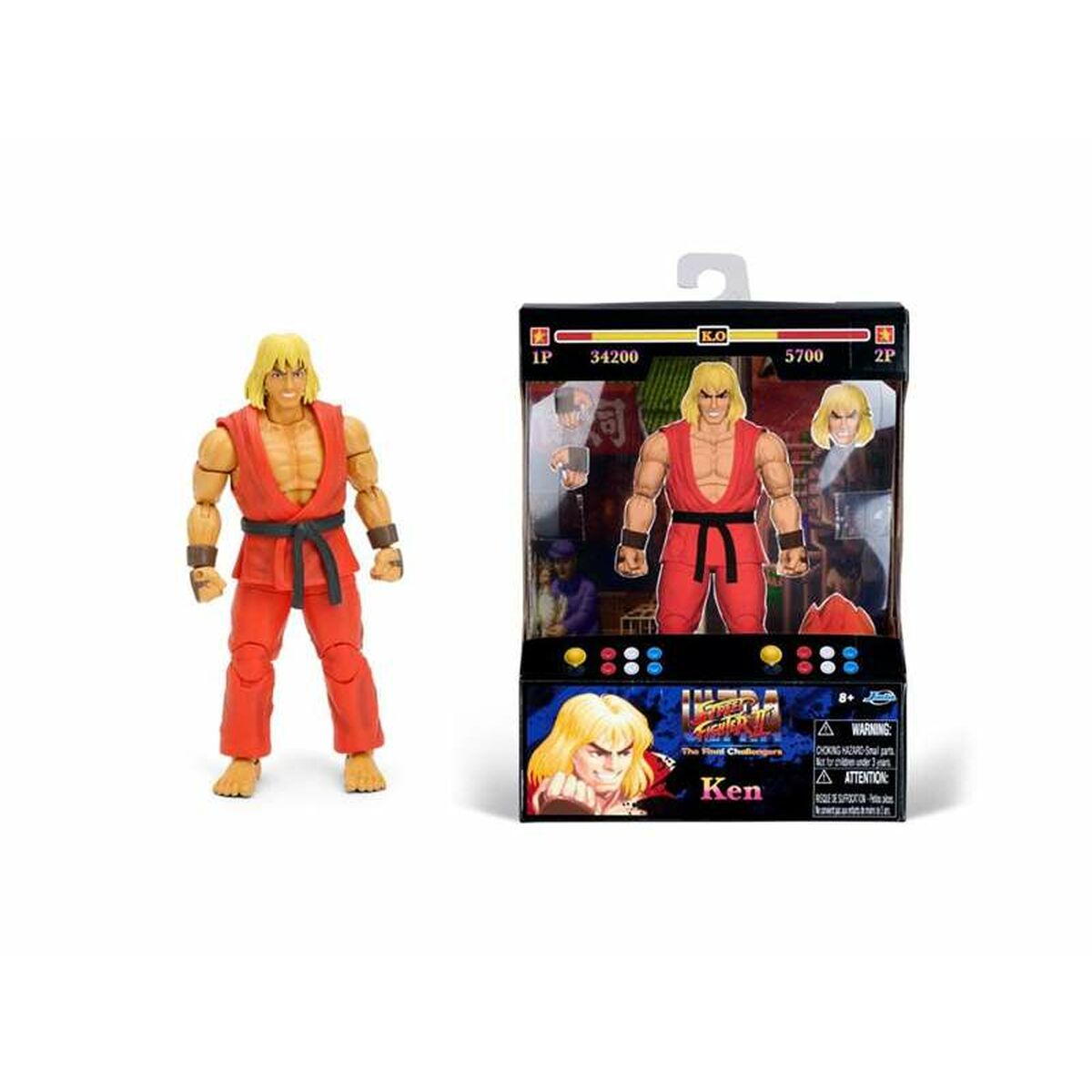 4006333085826_S2436739_P00.jpg Statua Street Fighter Ken 15 cm - immagine 1