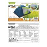 Tenda da Campeggio Aktive Tenda 240 x 130 x 210 cm (2 Unità) - immagine 6