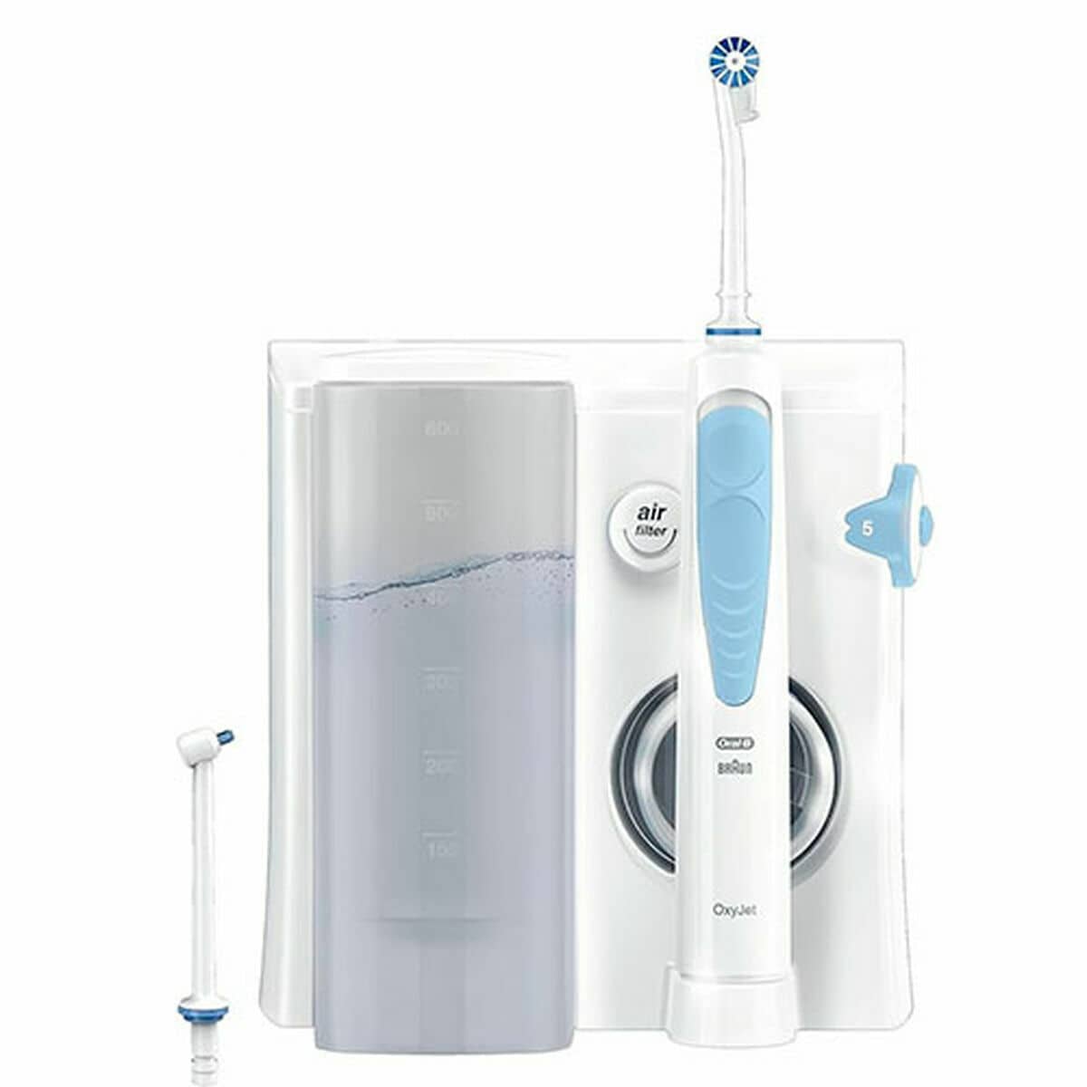 8006540841396_S6504282_P00.jpg Idropulsore Dentale Oral-B OxyJet 600 ml Bianco - immagine 1
