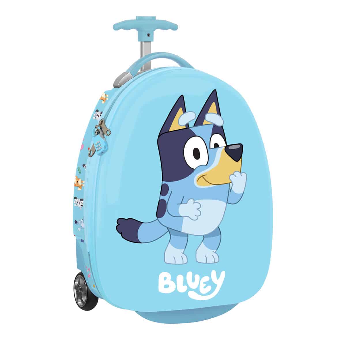 8412688566389_S4310501_P30.jpg Trolley da Cabina Bluey Celeste 16'' 23 L 28 x 43 x 23 cm Per bambini - immagine 1