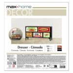 Cassettiera Max Home Vintage 103 x 56 x 30 cm - immagine 7
