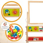 Lavagna 2 in 1 Woomax Accessori 68 x 112,5 x 36,5 cm - immagine 2