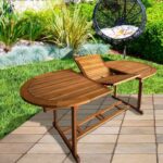 Tavolo Allungabile Aktive 200 x 74 x 90 cm Legno di acacia - immagine 4