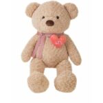 Orsetto di Peluche Old Cuore 95 cm