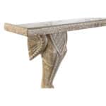 Mensole DKD Home Decor Bianco Naturale Legno di mango 78 x 15 x 28 cm - immagine 4