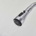 Rubinetto Monocomando Fontastock Cromo Acciaio inossidabile Ottone Ceramica Lega di Zinco Forma a C Alto - immagine 5
