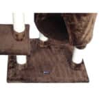 Albero tiragraffi per gatti Gloria 55 x 40 x 120 cm Marrone Legno Carta Sisal - immagine 6