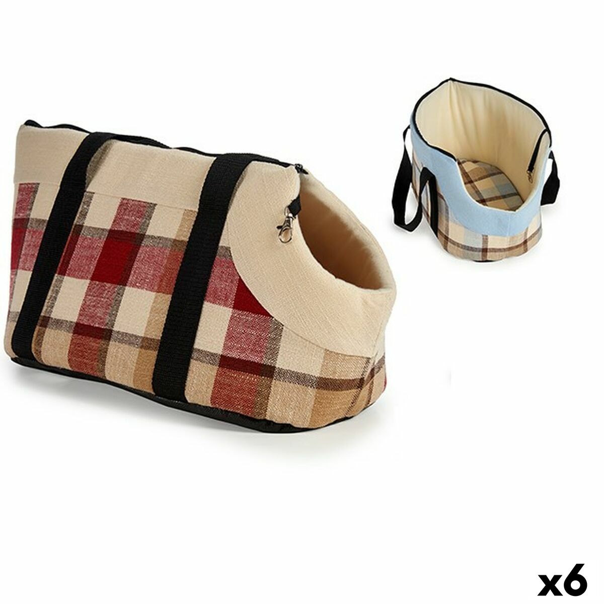 S3625321_S3625321_P1_icon1.jpg Borsa per Animali Domstici Mascow 28 x 39 x 40 cm A quadri (6 Unità) - immagine 1
