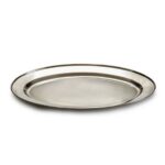 Vassoio Kinvara Argentato Argento Acciaio inossidabile 40 x 2,5 x 26,5 cm (24 Unità) - immagine 3