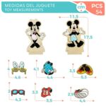Personaggi Disney 54 Pezzi 4 Unità 11,5 x 17,5 x 1,2 cm - immagine 7