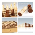 Tabellone da Scacchi e Dama CB Games Legno Sertar (4 Unità) - immagine 4