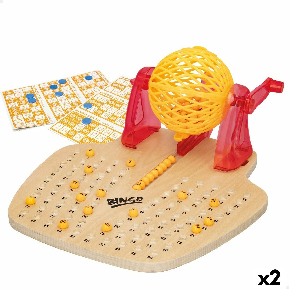 S8900466_P0_icon1.jpg Bingo CB Games Legno Plastica (2 Unità) - immagine 1