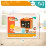 Tostapane giocattolo Woomax 10 Pezzi 18,5 x 12,5 x 7,5 cm (4 Unità) - immagine 7