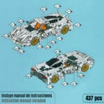 Set di Costruzioni Macchina 437 Pezzi - immagine 4