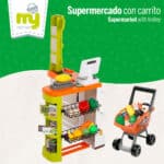 Supermercato di Giocattoli 50 x 82 x 42 cm 50 Pezzi 2 Unità - immagine 3