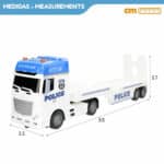 Camion Porta-veicoli Speed & Go 55 x 17 x 12 cm (2 Unità) - immagine 5
