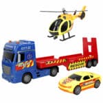 Camion Porta-veicoli Speed & Go 55 x 17 x 12 cm (2 Unità) - immagine 2