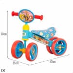 Triciclo The Paw Patrol 47 x 37 x 25 cm (2 Unità) - immagine 5
