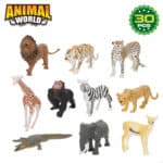Set Animali Selvaggi Colorbaby Plastica 15 x 10 x 8 cm (4 Unità) - immagine 7