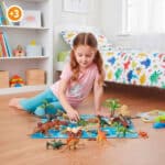 Set Dinosauri Colorbaby 18 x 10 x 6 cm 30 Pezzi 4 Unità - immagine 5