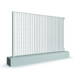 Pannello Recinzione Modulare In Grigliato Zincato A Caldo Classic- Maglia:mm69x132 - Misura:mm1992x1720 H