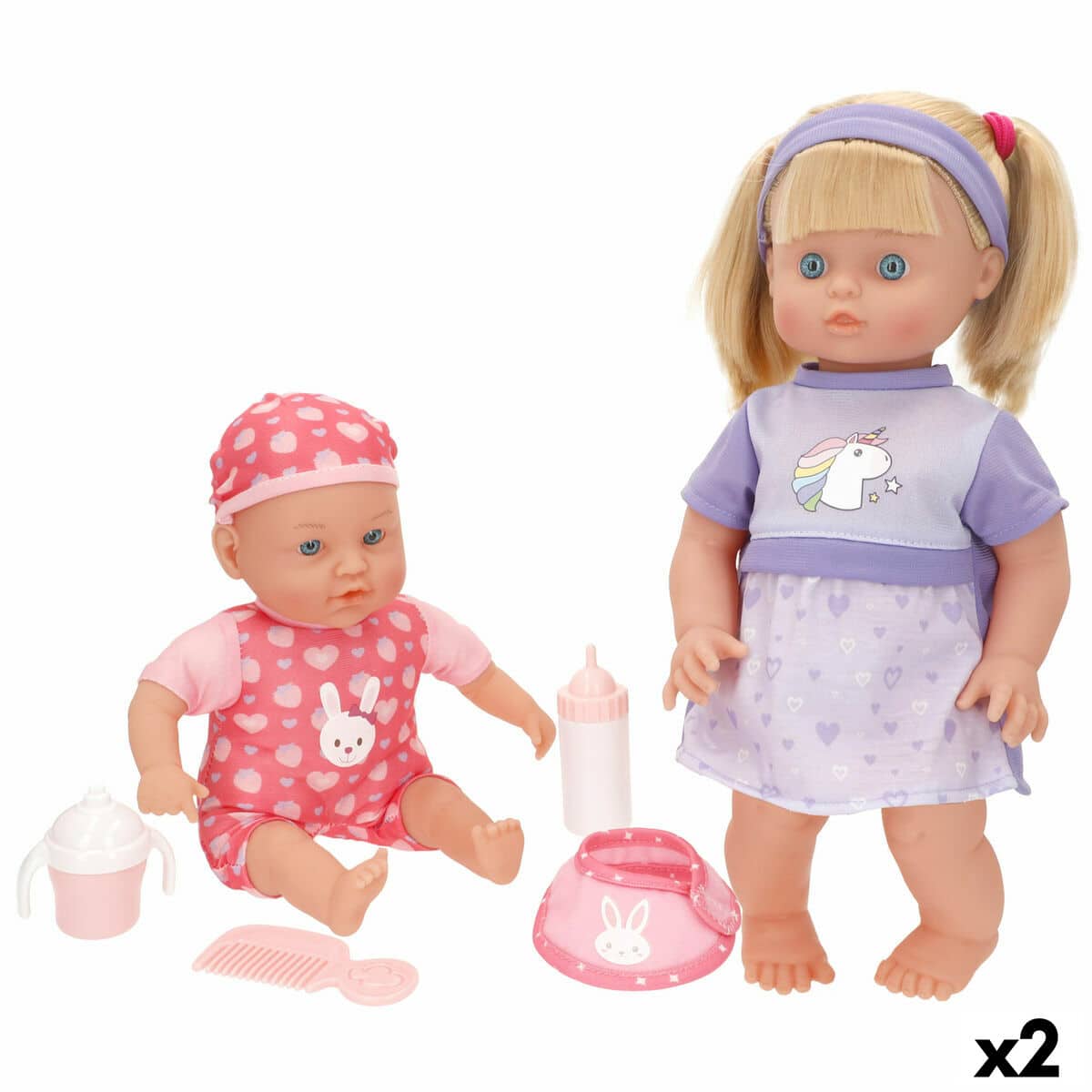 s8906582_p0_icon0.jpg Bambole Colorbaby 17 X 42 X 11 CM 2 Unità - immagine 1