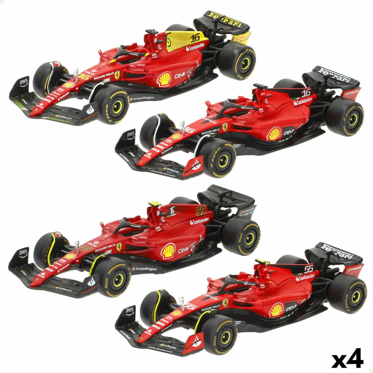 s8906770_p0_icon0.jpg Macchina a giocattolo Ferrari LECLERC (4 Unità) - immagine 1