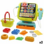 Registratore di Cassa in Legno con Accessori Winfun 24 X 23 X 11 CM (2 Unità)