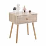 Comodino MobleKit Marrone 40 x 30 x 47 cm Legno MDF (4 Unità) 4X - immagine 4