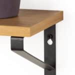 Mensole Max Home Ferro Legno MDF 42 X 12 X 16 CM (4 Unità) - immagine 6