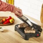 Piastra Grill Elettrica Tefal GC270D10 Nero 1000 W - immagine 3
