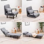 Poltrona Letto 1 Piazza Trasformabile 4 in 1 Softfa InnovaGoods - immagine 8