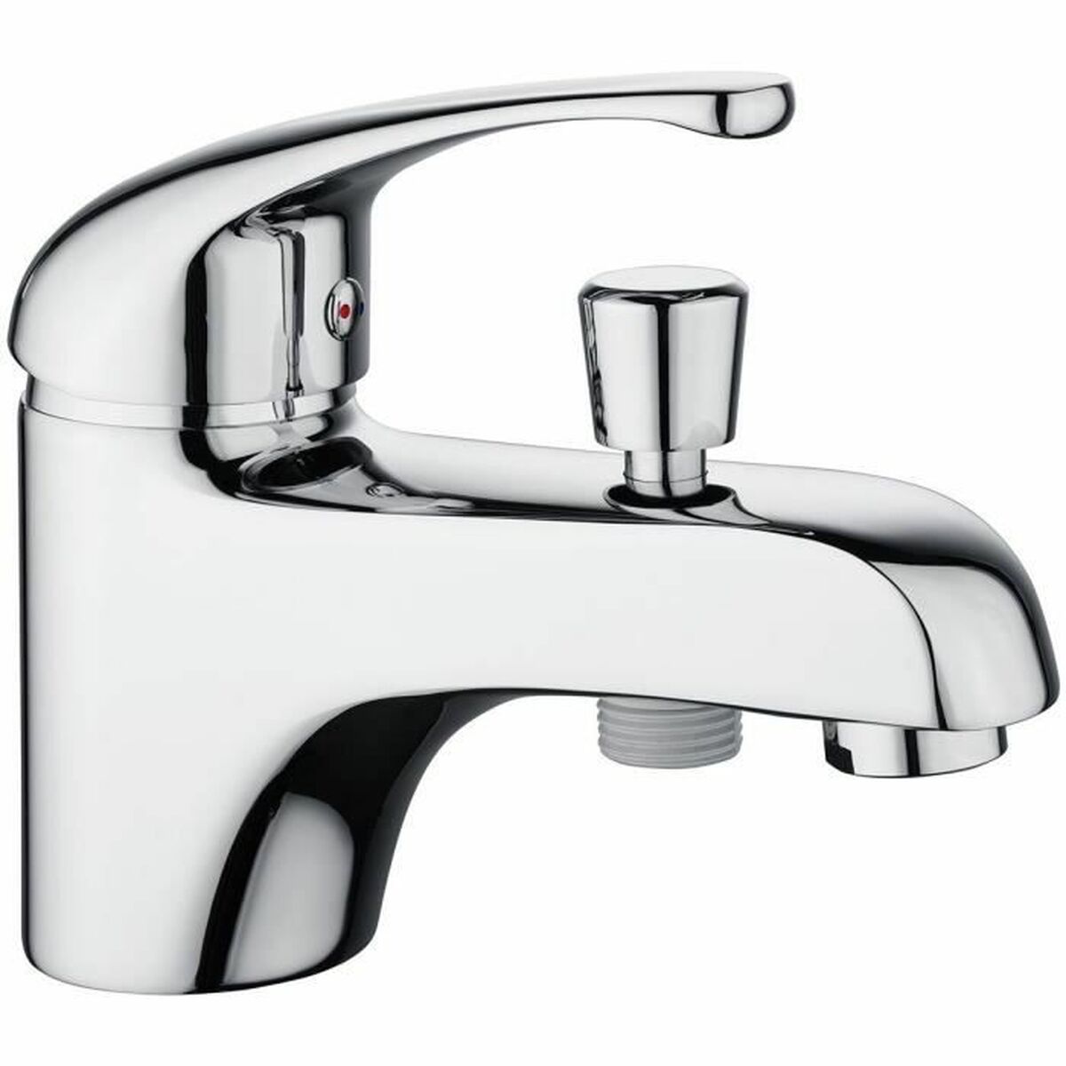 rubinetto-a-comando-unico-per-doccia-rousseau-fira-bianco-chrome-12-x-14-x-21-cm_790883 Rubinetto a comando unico per doccia Rousseau Fira Bianco Chrome 12 x 14 x 21 cm - immagine 1