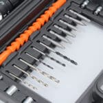 Set trapano e accessori Ferrestock FSKTAB101 21 V 25 Pezzi - immagine 4