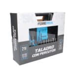 Set trapano e accessori Ferrestock FSKTAB101 21 V 25 Pezzi - immagine 5