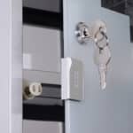 Armadietto medicinali 50x30x18cm Cassetta mobile bagno primo soccorso in acciaio inox con serratura - immagine 7