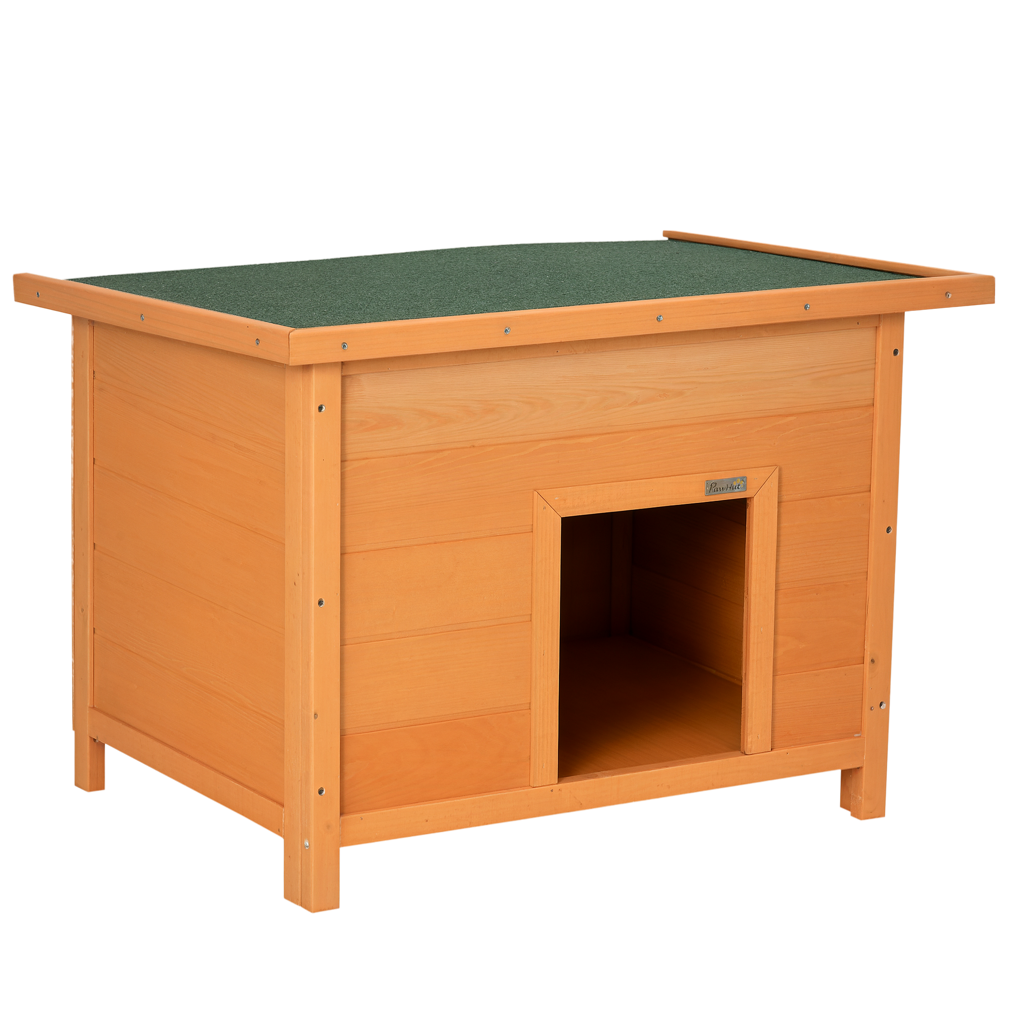 0zM6a719781d8092f.png Cuccia per Cani Impermeabile da Esterno in Legno di Abete, 82 x 58 x 58cm - immagine 1