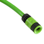 Avvolgitubo da Giardino Retrattile con Tubo dell'Acqua 20 m, Rullo Avvolgitubo da Parete Girevole a 180°, Avvolgitubo Automatico Tubo da Giardino per Irrigazione in plastica, Verde - immagine 9