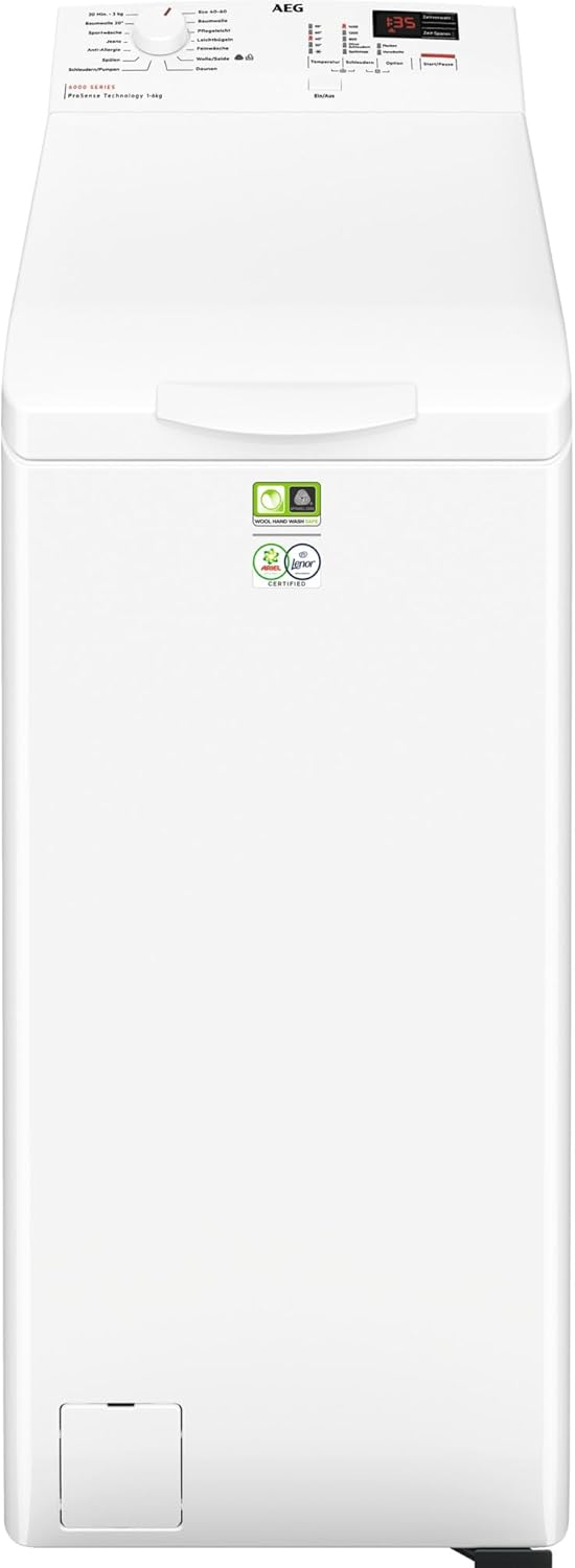 518gpdKY0uL._AC_SL1500_ AEG Lavatrice a carica superiore LAVAMAT con controllo automatico del volume ProSense® 6Kg - immagine 1