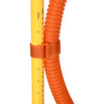Set Agility Dog 3 Esercizi: Slalom, Ostacoli, Anello, per Addestramento Cani, Portatile, 2,5 kg, Giallo e Rosso - immagine 9