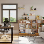 Tavolino da Caffè Salotto Design Nordico Minimalista Geometrico Ampio Piano, Acciaio, 54x54x44cm - immagine 2