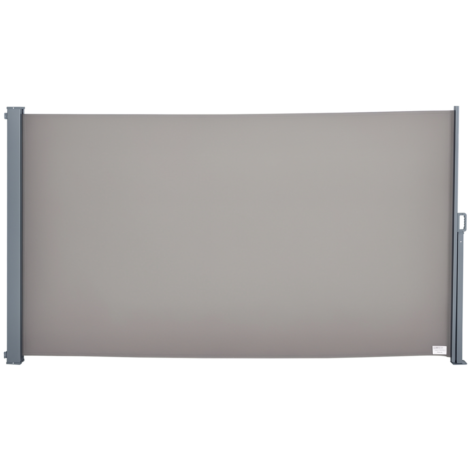 Bft779197ef999c2f.jpg Tenda da Sole Laterale e Avvolgibile (3x1,6m) in Alluminio e Poliestere Imperemabile Anti-UV, per Vento/Privacy - immagine 1