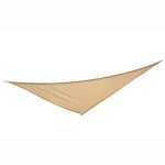 Tenda da sole triangolare, Beige, 6x6x6m - immagine 2