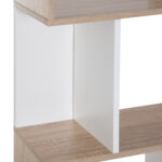 Libreria di Design Scaffale Ufficio Legno Moderna 4 Ripiani 60×24×148cm - immagine 8