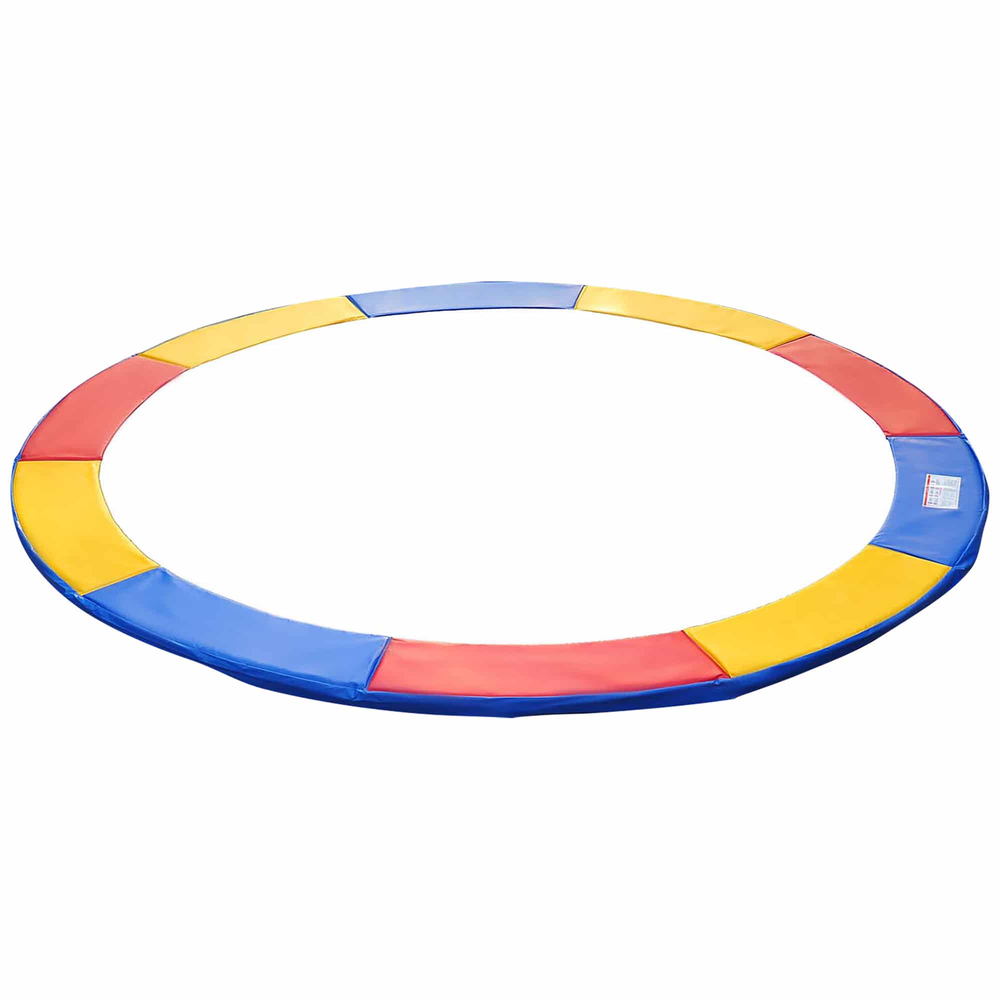 Pc3145198cfd5d718.jpg Copertura Imbottita Bordo Trampolino, Protezione per Tappeto Elastico Giaridno in Plastica, Ø244cm, Multicolore - immagine 1