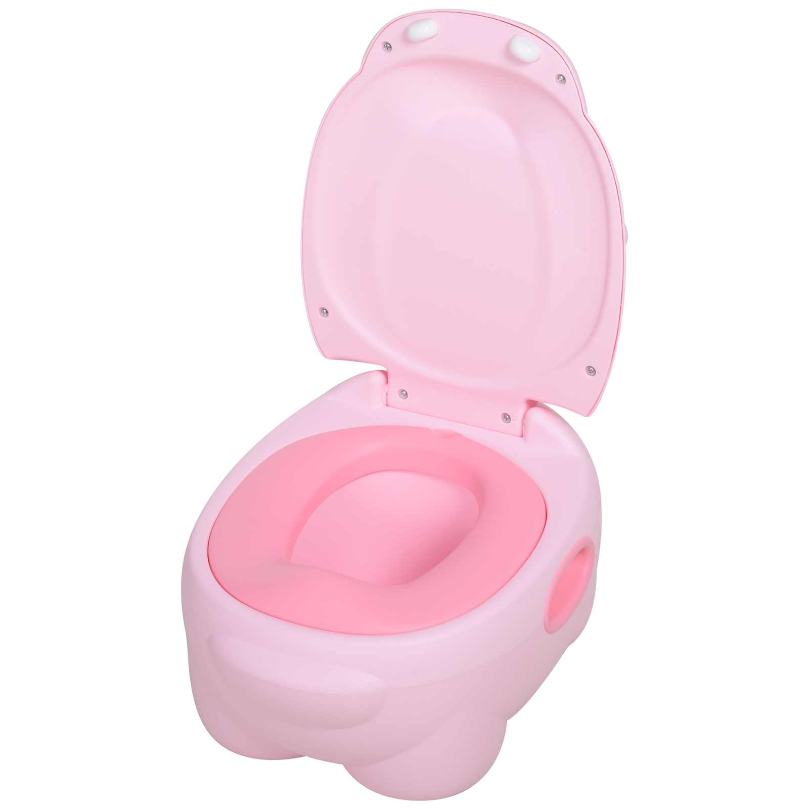 UKn6c919493d44669.jpg Vasino Per Bambini 6 Mesi-48 Mesi Antiscivolo Ippopotamo Rosa (40x30x23cm) - immagine 1