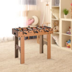 Calcio Balilla Professionale per Bambini e Adulti con Aste in Legno MDF 92x46x78cm - immagine 2