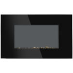 Camino Elettrico da Parete Potenza 10W/20W Effetto Fiamma 7 Colori