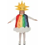 Costume per Bambini My Other Me Arcobaleno 2 Pezzi 3-4 Anni - immagine 3